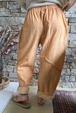 Rustic Nature Linen Blend Barrel Pant Washed Cayenne